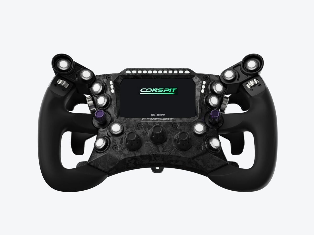 CONSPIT 290GP TURKIYE4 CONSPIT 290 GP, Formula direksiyon, Sim racing direksiyonu, karbon fiber direksiyon, CONSPIT Türkiye
