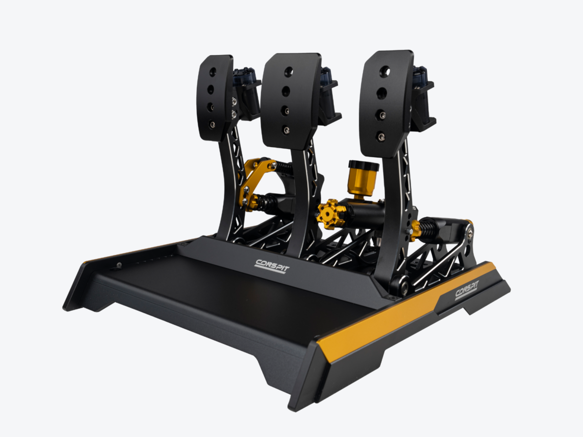 CONSPIT CPP EVO hidrolik pedal seti – profesyonel sim racing pedalları Türkiye