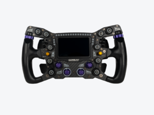 CONSPIT MAX 01 sim racing direksiyonu – 4 inç dokunmatik ekranlı profesyonel yarış direksiyonu