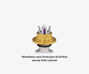 conspit cdp quick release, sim racing bağlantı sistemi, sıfır boşluk direksiyon bağlantısı, 7075 alüminyum quick release, profesyonel sim racing aksesuarı